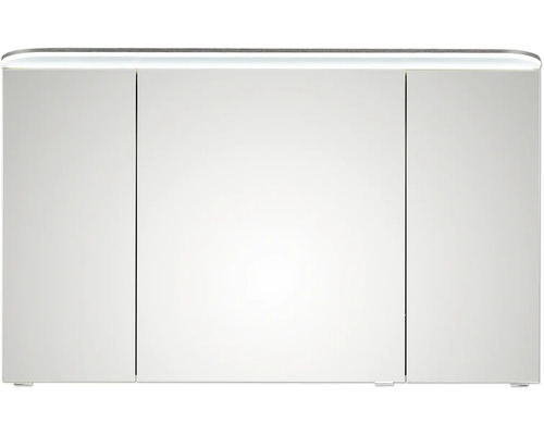 Armoire de toilette à trois portes avec éclairage