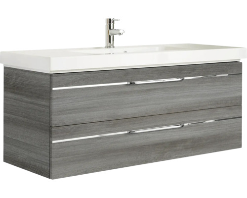 Meuble sous-lavabo avec deux tiroirs et lavabo