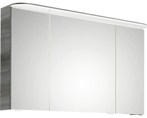 Armoire de toilette à trois portes avec éclairage
