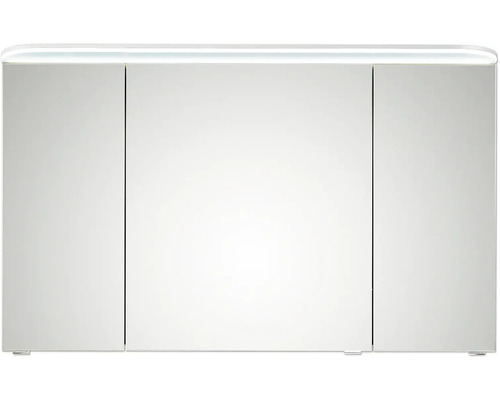Armoire de toilette avec trois portes et éclairage