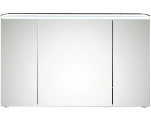 Armoire de toilette avec éclairage et trois portes
