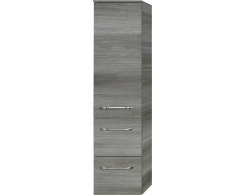 Armoire haute en bois avec trois tiroirs pour la salle de bain