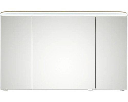 Armoire de toilette avec trois portes et éclairage