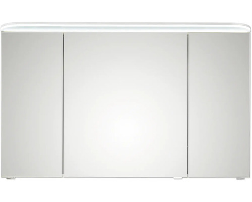 Spiegelschrank mit drei Türen und integrierter Beleuchtung