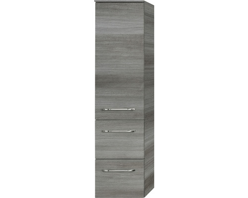 Armoire haute avec trois tiroirs dans la salle de bain