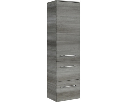 Armoire haute de salle de bains avec trois tiroirs