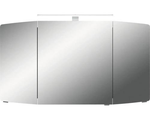 Armoire de toilette avec trois portes et éclairage
