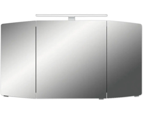 Armoire de toilette à trois portes avec éclairage