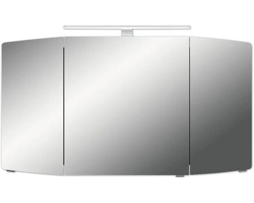 Spiegelschrank mit drei Türen und Beleuchtung