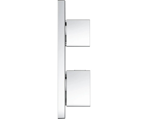 Porte-serviettes à deux bras en métal