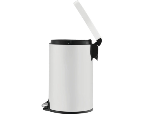 Offener, runder Treteimer aus Metall