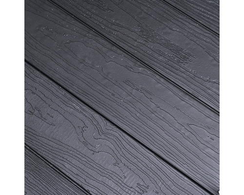 Draufsicht von Terrassendielen aus Holz