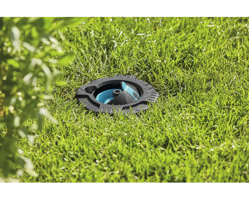 Arroseur escamotable dans le gazon