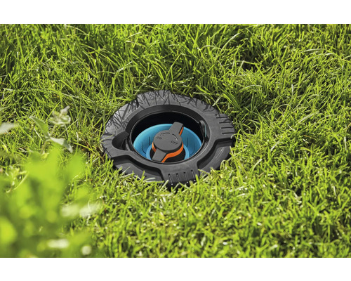 Versenkregner im Rasen