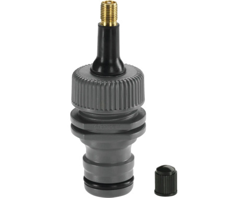 Gartenschlauch Adapter mit Messinggewinde und Verschlusskappe