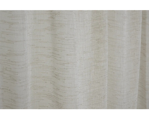 Nahaufnahme eines Vorhangs mit Stoffstruktur