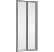 Porte pliante Schulte Kristall/Trend largeur 90 cm verre synthétique couleur du profilé aluminium-thumb-1