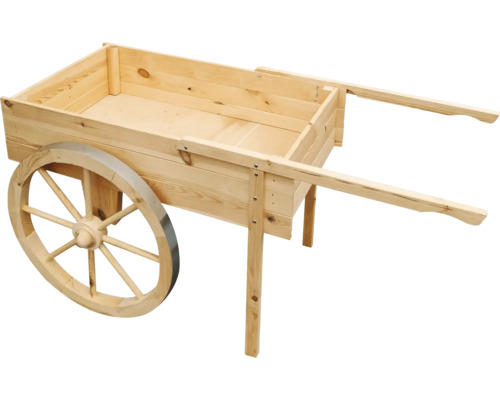 Holzschubkarre für den Garten