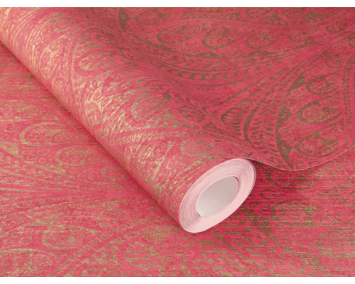 Rouleau de papier peint à motif cachemire