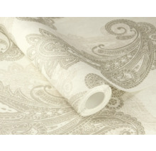 Papier peint intissé 746419 Indian Style Paisley taupe