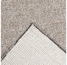 Moquette avec envers textile