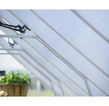 Gewächshaus Palram – Canopia Balance Polycarbonat 0,7 mm 304 x 964 cm silber