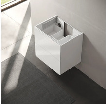 Meuble sous-lavabo avec deux tiroirs pour l''aménagement de la salle de bains