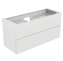 Meuble sous-lavabo avec deux tiroirs