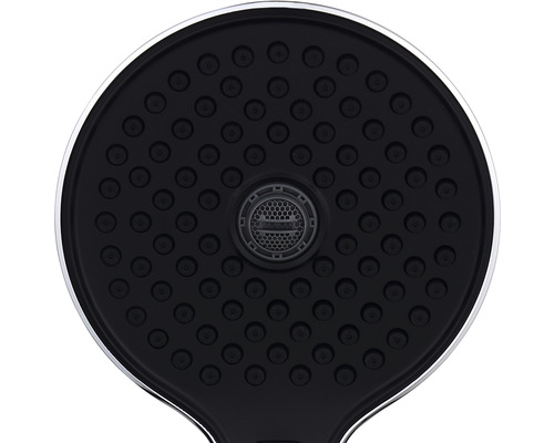 Pomme de douche de forme ronde avec buses