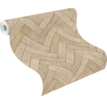 Tapetenrolle mit Ziegelmuster