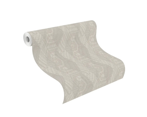 Tapetenrolle mit geometrischem Muster für die Wandgestaltung