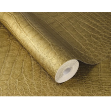 Rouleau de papier peint avec motif crocodile