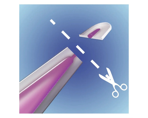Darstellung zum Zuschneiden eines Produkts