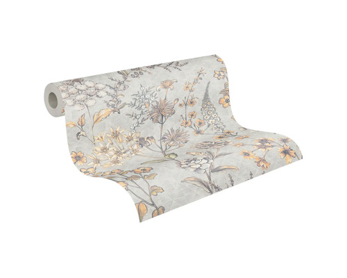 Tapetenrolle mit floralem Muster