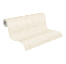 Tapetenrolle mit geometrischem Muster