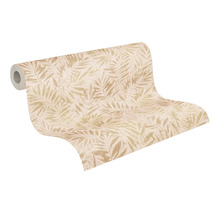 Tapetenrolle mit Blattmuster