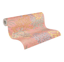 Tapetenrolle mit Blumenmuster