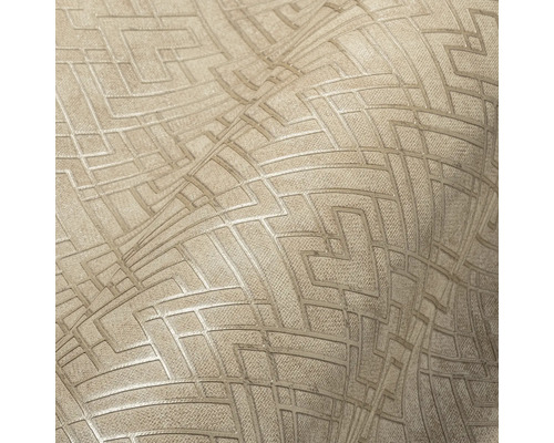 Papier peint à motif géométrique