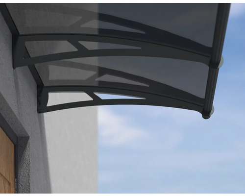 Auvent de porte d''entrée en polycarbonate