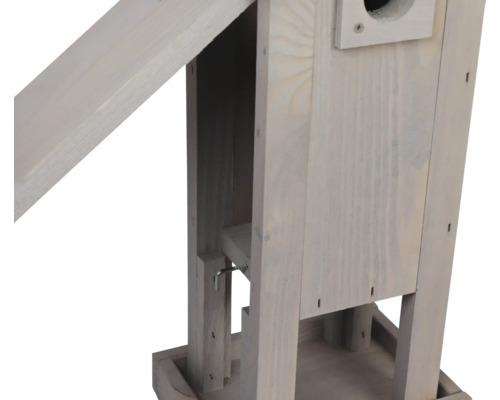 Nichoir en bois avec trou d''envol