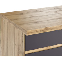 Cuisine complète Held Möbel sans appareils PISA 360 cm gris mat démontée variante réversible 1124.6311
