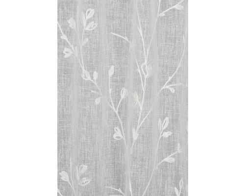 Gardine mit floralem Muster