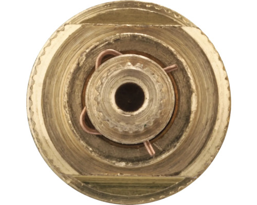 Raccord en laiton avec ressort