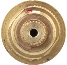 Vue détaillée de la cartouche en laiton