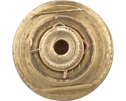 Vue détaillée d''une buse en laiton