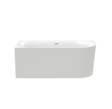 Rechteckige Badewanne mit Eckform