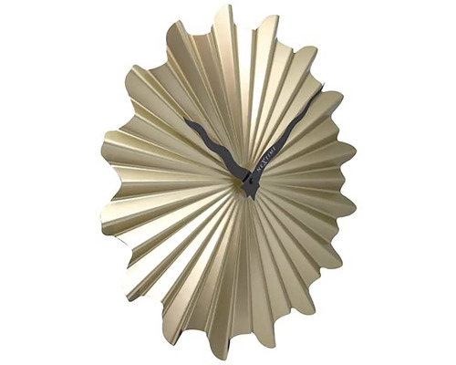 Nextime Wanduhr mit Strahlenmuster