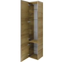 Hochschrank Pelipal Napoli, Cavallino, Milano BxHxT 35 x 169 cm x 35 cm Frontfarbe eiche riviera holzdekor