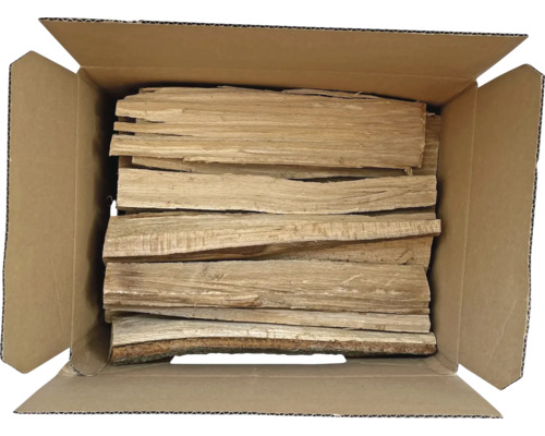Bois d'allumage HORNBACH FORST bois de feuillus et de conifères mélangé, 11,2 dm³ en carton