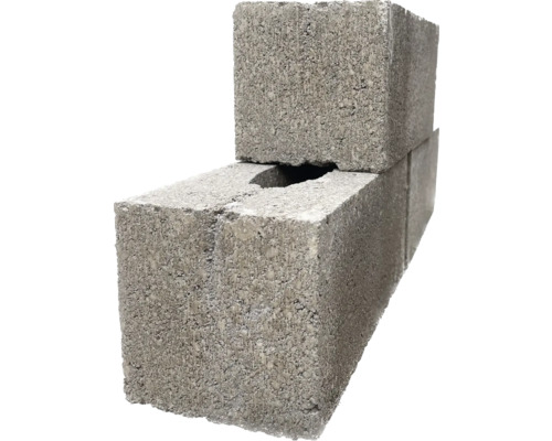 Blocs de béton gris pour la construction